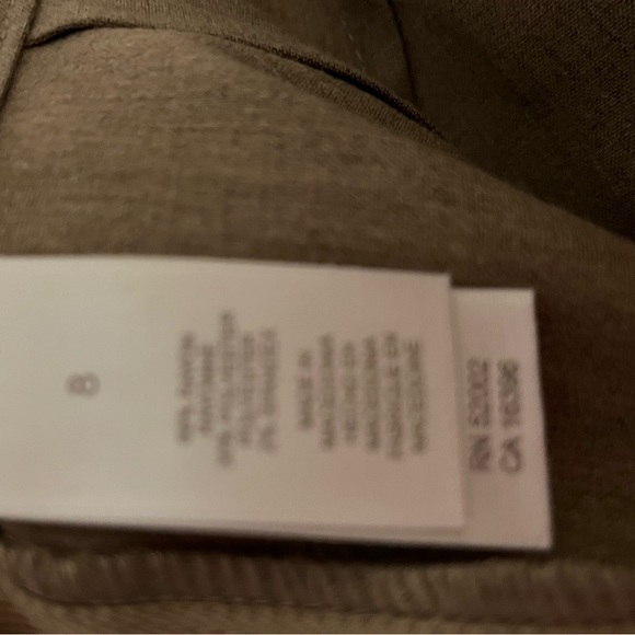 NWT ☀️Liz Claiborne Tan Conservative Office Career Maxi Skirt 8 - Picture 6 of 7